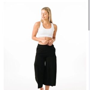 Zyia Black Work Flow Pants